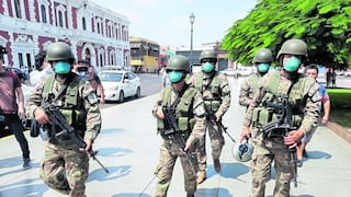 Alertan que no hay un verdadero equipamiento a la Policía y el Ejército en medio de estado de emergencia