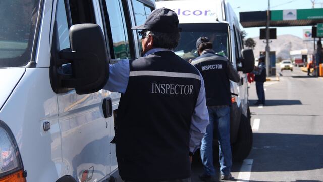 Arequipa: Tres fiscalizadores para inspeccionar mil vehículos de transporte interprovincial informal