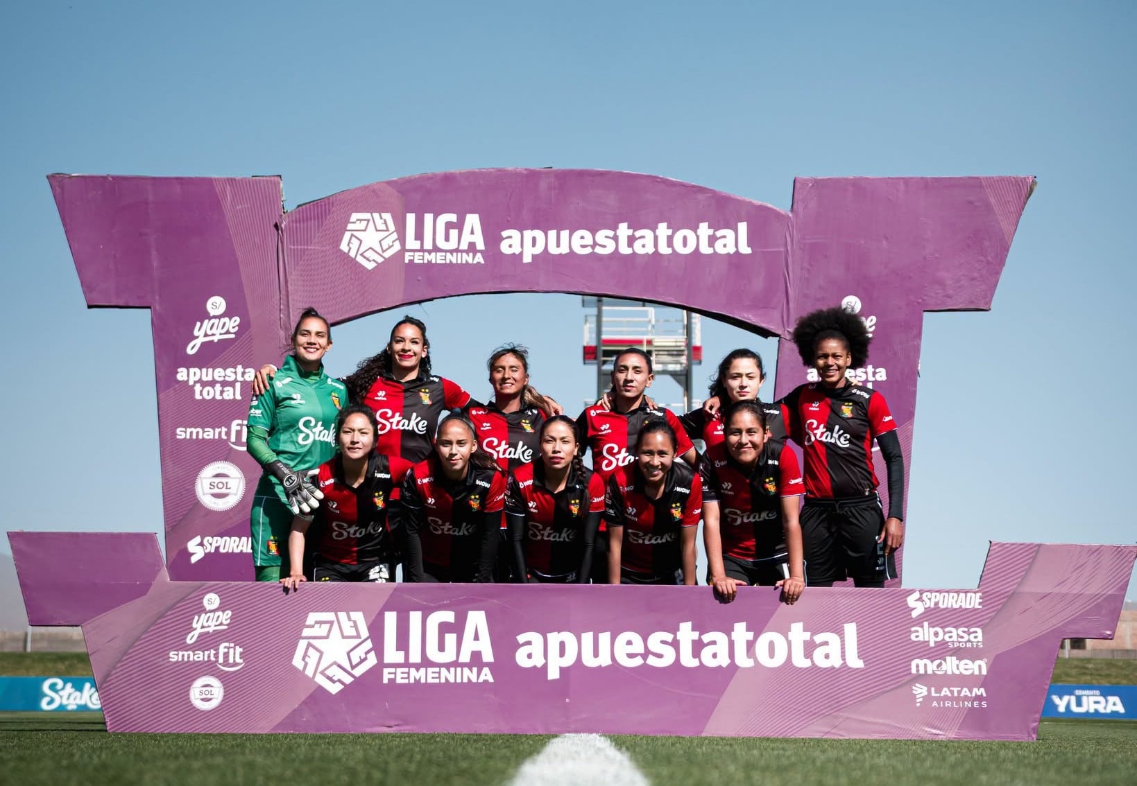 Rojinegras cayeron 0-3 ante Sporting Cristal en la fecha 1 del Torneo Clausura de la Liga Femenina. Foto: FBC Melgar.