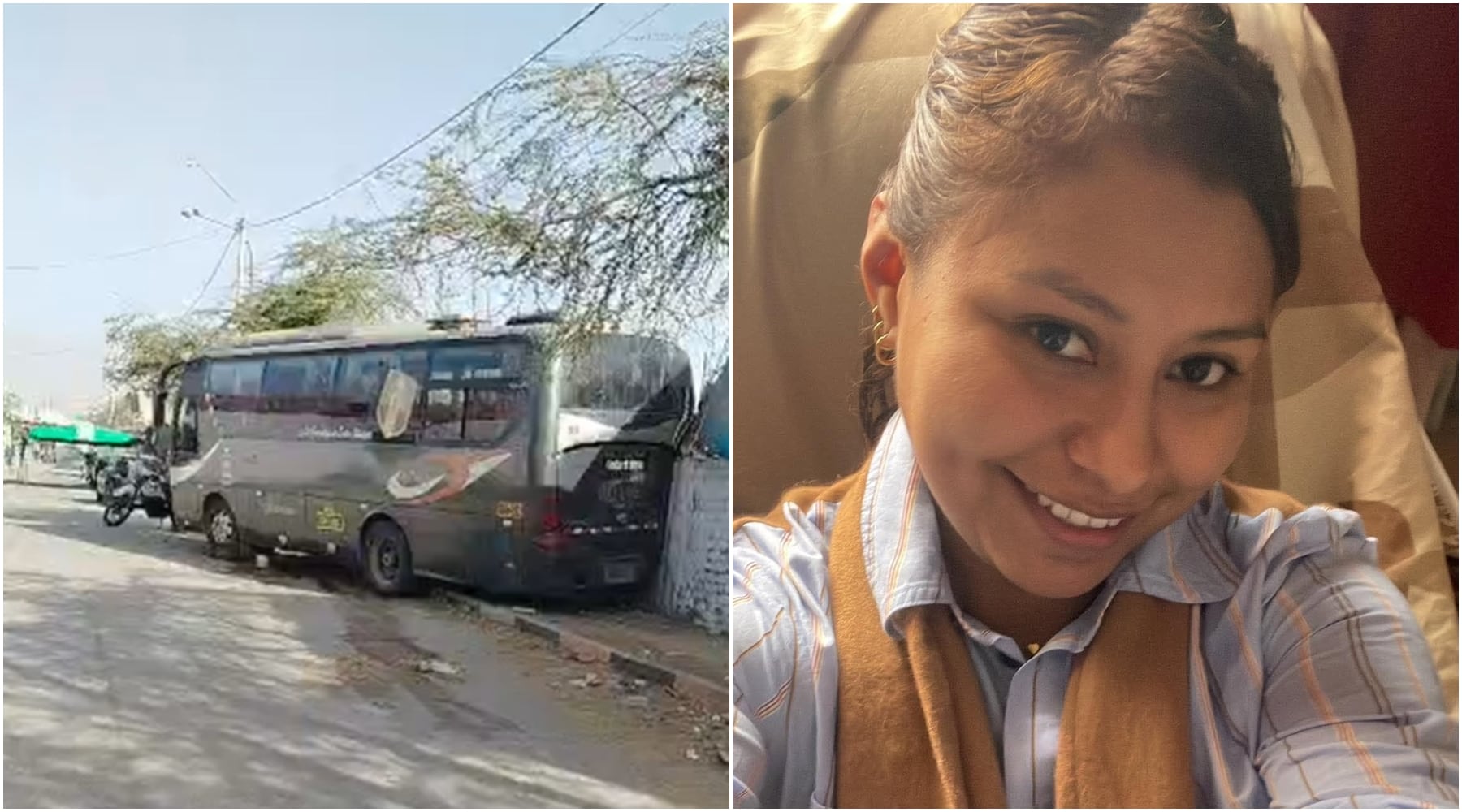 Ica: bus habría sufrido falla mecánica y en retroceso causó la muerte de joven madre