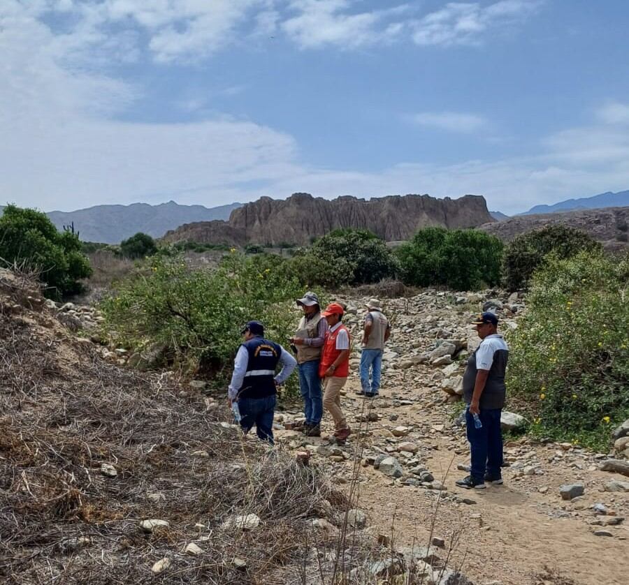 La Segunda Fiscalía de Prevención del Delito de Chiclayo, la Dirección Desconcentrada de Cultura, la Comisaría PNP de Pampagrande y el representante de las Rondas Campesinas en la diligencia.