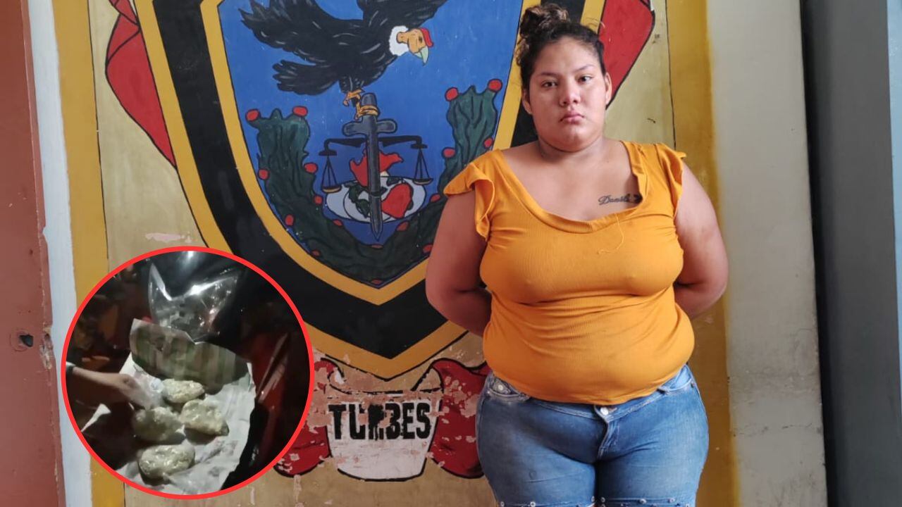 Según la Policía Nacional del Perú, Rosita Abigay Amaya Antón se encargaba de entregar la sustancia prohibida bajo la modalidad de delivery.
