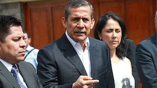 Investigación a Ollanta Humala y Nadine Heredia terminaría en enero 