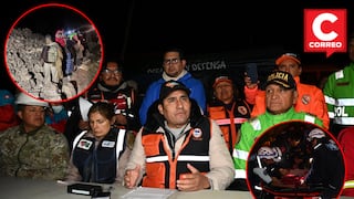 Gobernador Regional de Junín encabeza acciones de ayuda, rescate y recuperación de cuerpos tras sismo