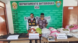 Ica: caen “Los hierberos de Orongo” y decomisan más de 20 kilos de droga