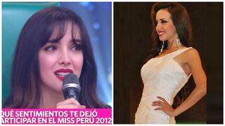 Rosángela Espinoza llora al recordar su paso por el Miss Perú: "Me apagaron ese sueño" (VIDEO)
