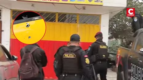 Chorrillos: asesinan a balazos a hombre dentro de su auto frente a local de multiservicios