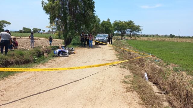 Asesinan a joven de seis disparos en zona agrícola de Pisco