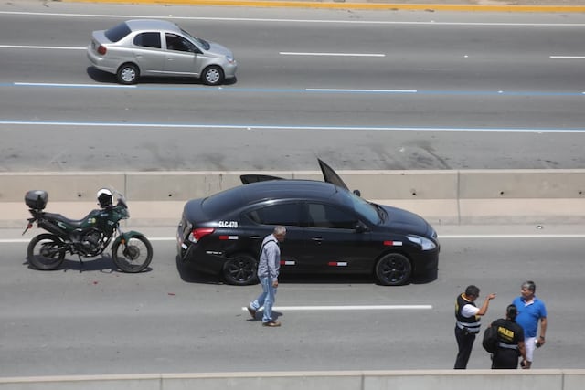 Asalto armado en San Miguel (Fotos: Violeta Ayasta/@photo.gec)