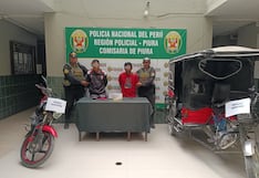 Piura: Caen “Los chukis de la zona Industrial” y recuperan motocicleta