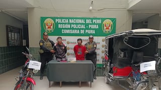 Piura: Caen “Los chukis de la zona Industrial” y recuperan motocicleta