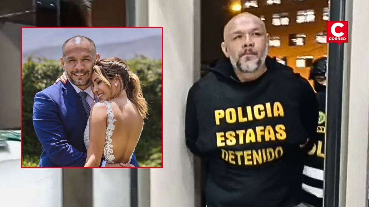 Detienen a Jackson Mora por presunto fraude informático contra la municipalidad de Chincha. Composición: Diario Correo.