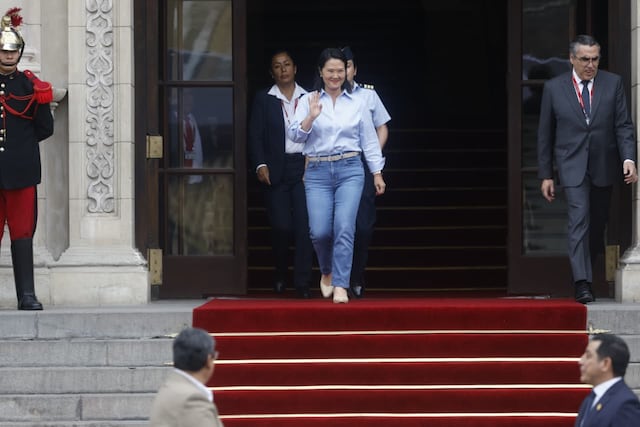 Keiko Fujimori participó en la ceremonia por el Día Nacional de la Persona Adulta Mayor (Foto: Mario Zapata/GEC)