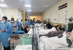 Hacinamiento en hospital Goyeneche en Arequipa por culpa de desagüe