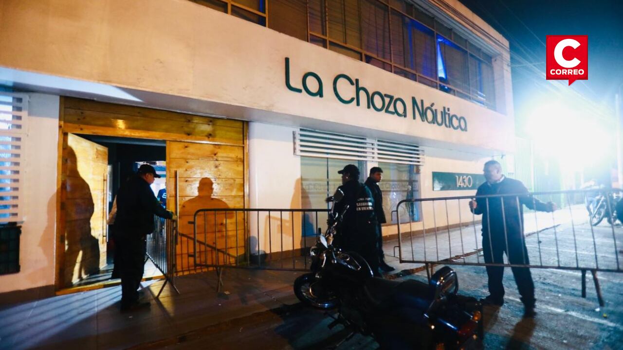 Dos vigilantes del restaurante “La Choza Náutica” resultaron heridos y fueron trasladados al hospital Cayetano Heredia. La detonación dejó en total 4 personas heridas.