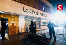 Los Olivos: Detonan explosivo en la avenida Carlos Izaguirre afectando a restaurante y centro automotriz