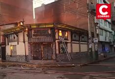 Incendio en local Antojitos genera alarma en pleno centro de Huancayo (VIDEO)