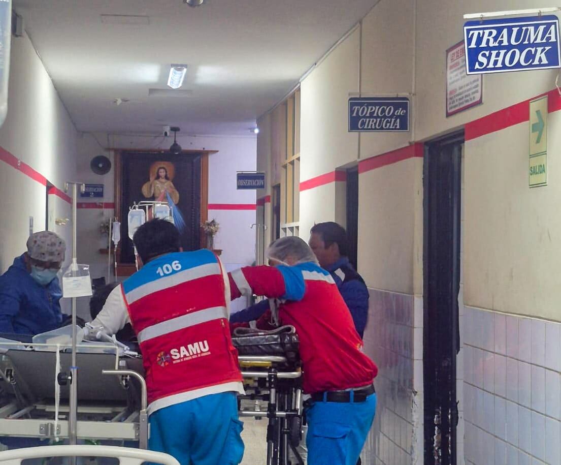 Accidente de tránsito en Camaná deja más de 45 heridos. Foto: GERESA.
