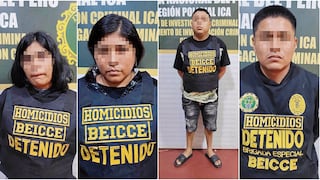 Brigada Especial Beicce captura a presuntos integrantes de la banda “Los malditos de Chincha”