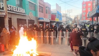 Juliaca: Municipalidad de San Román inicia obra en jirón Moquegua en medio de protestas vecinales