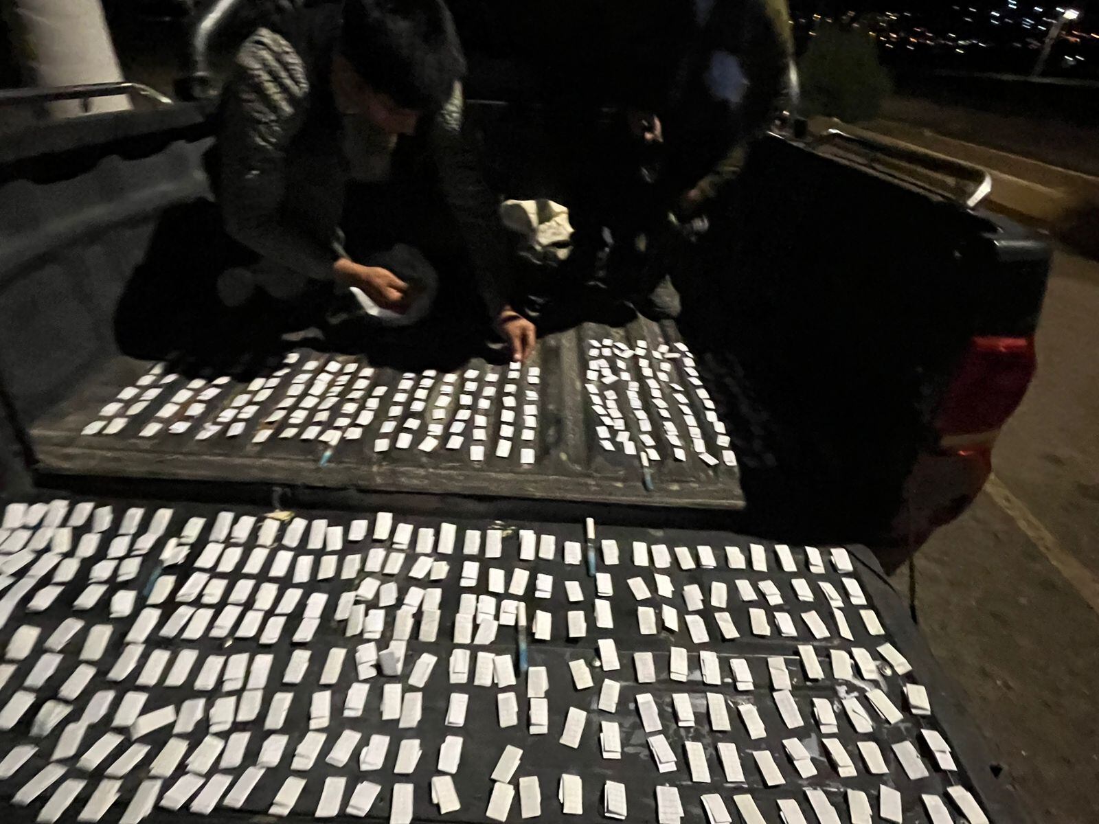 Policía decomisa 586 pacos de PBC en Camaná (Foto: PNP)