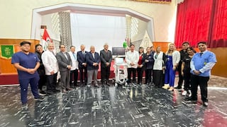 Arequipa: Donan moderno ecógrafo con inteligencia artificial al hospital Honorio Delgado
