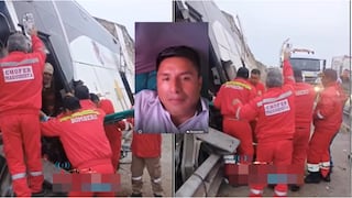 Pisco: conductor de bus muere tras brutal accidente de tránsito