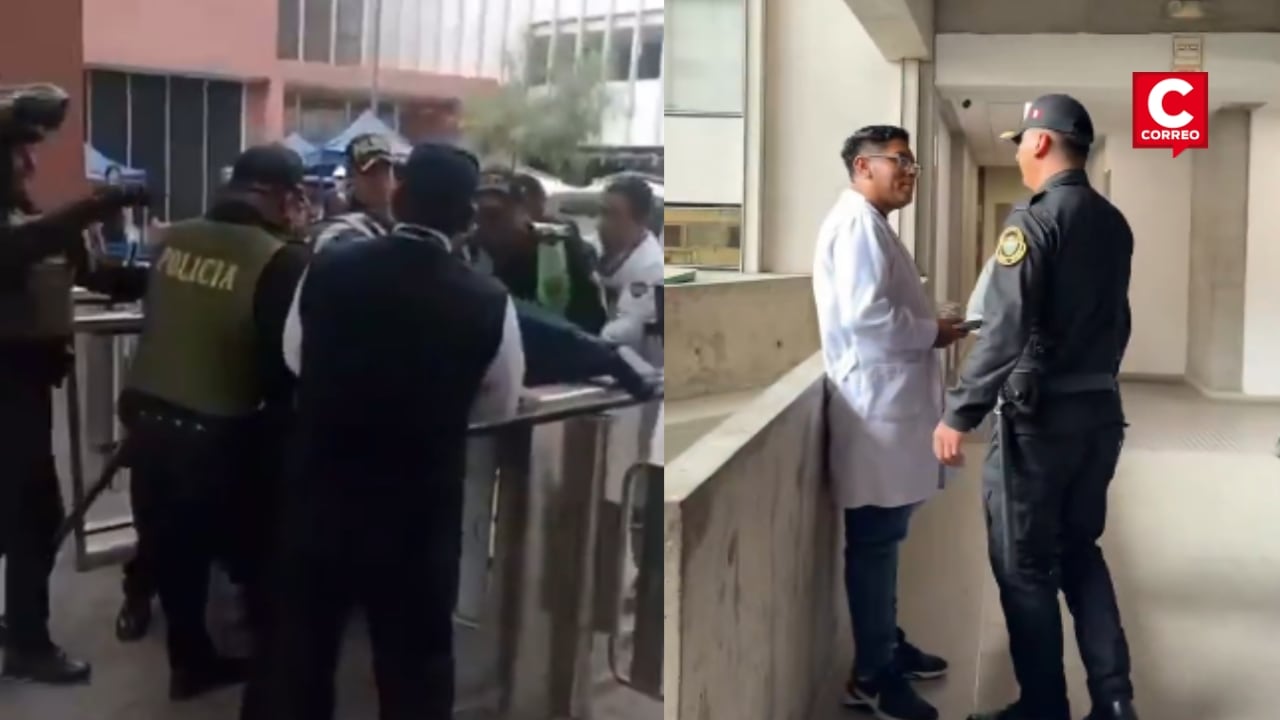 Los Olivos: intervienen a profesor de la Universidad Científica del Sur por presuntos tocamientos indebidos. Composición: Diario Correo.