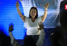 Keiko Fujimori festeja resultados preliminares de la segunda vuelta antes del conteo final: “¡Sí se pudo!”