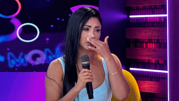 Pamela Franco llorando por Domínguez  y Cueva