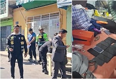 Megaoperativo policial en Ica y Parcona deja detenidos y recupera más de 30 celulares robados