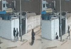 Trujillo: Joven arroja celular a una vivienda para evitar ser asaltada (VIDEO)