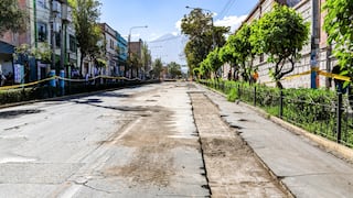 Arequipa: Av. Goyeneche permanece cerrada desde hoy por trabajos de asfaltado