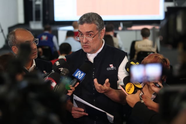 ONPE realiza simulacro nacional para probar sistema de cómputo de la segunda vuelta electoral (Fotos: Jesús Saucedo/GEC)