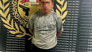 Capturan a “Chino Pepa” tras orden judicial por robo agravado en Arequipa