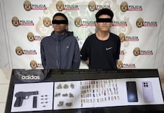 Pisco: caen “Los Detonadores del Sur” con pistolas, municiones y drogas