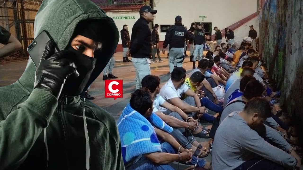 Osiptel ordena bloquear líneas dentro de penales con tecnología de geolocalización. Composición: Diario Correo.