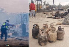 Tacna: Cuatro familias de agricultores lo pierden todo en incendio y piden ayuda