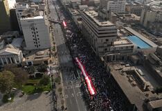 Manifestantes llegaron al Congreso para exigir medidas de seguridad ante extorsiones