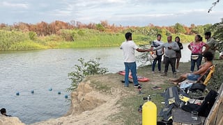 Tres personas se ahogan en el río Piura