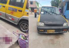 Ica: llevaba aerosol y explotó en su Tico causándole graves heridas en su pierna izquierda