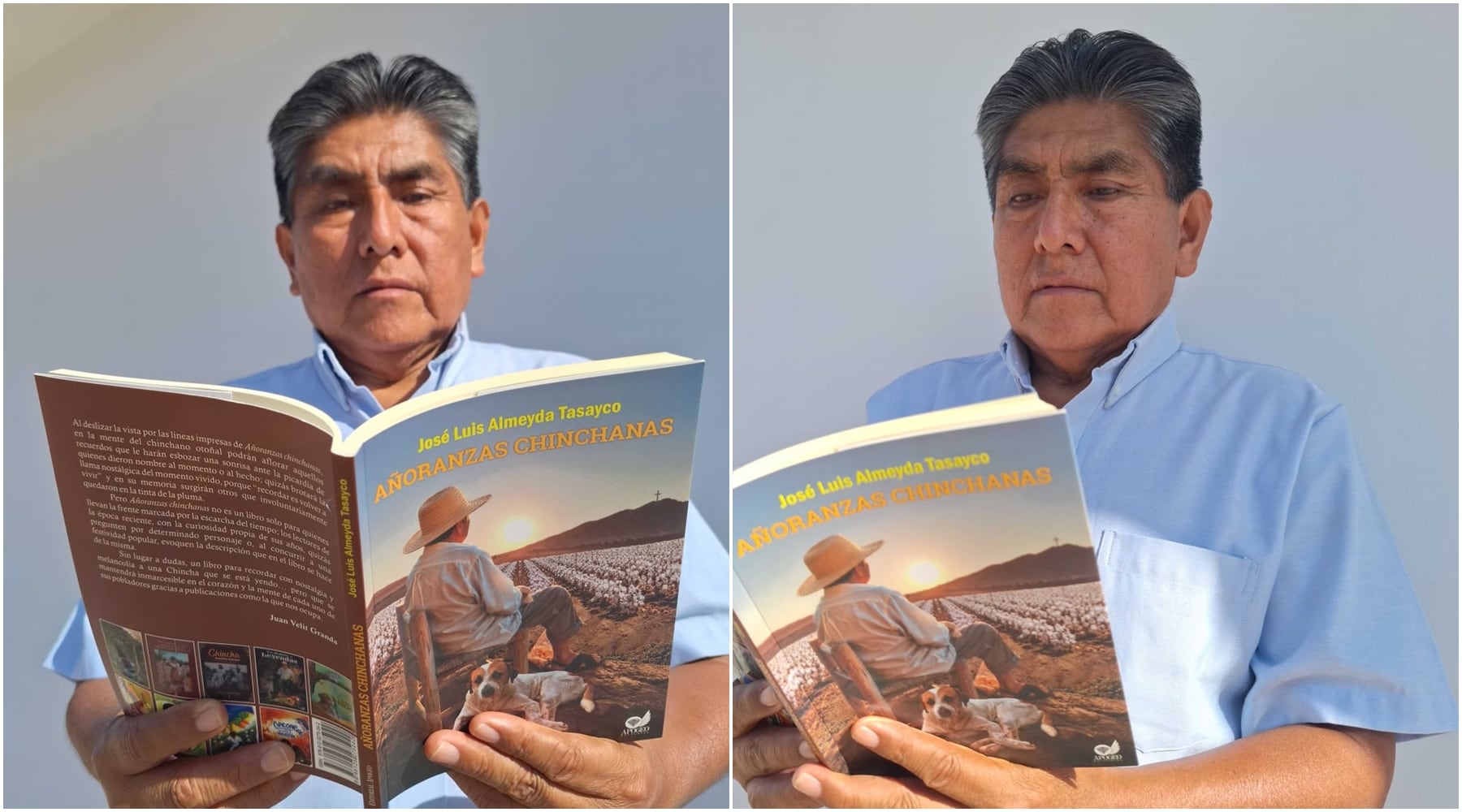 Chincha: José Luis Almeyda presenta su nuevo libro "Añoranzas Chinchanas"