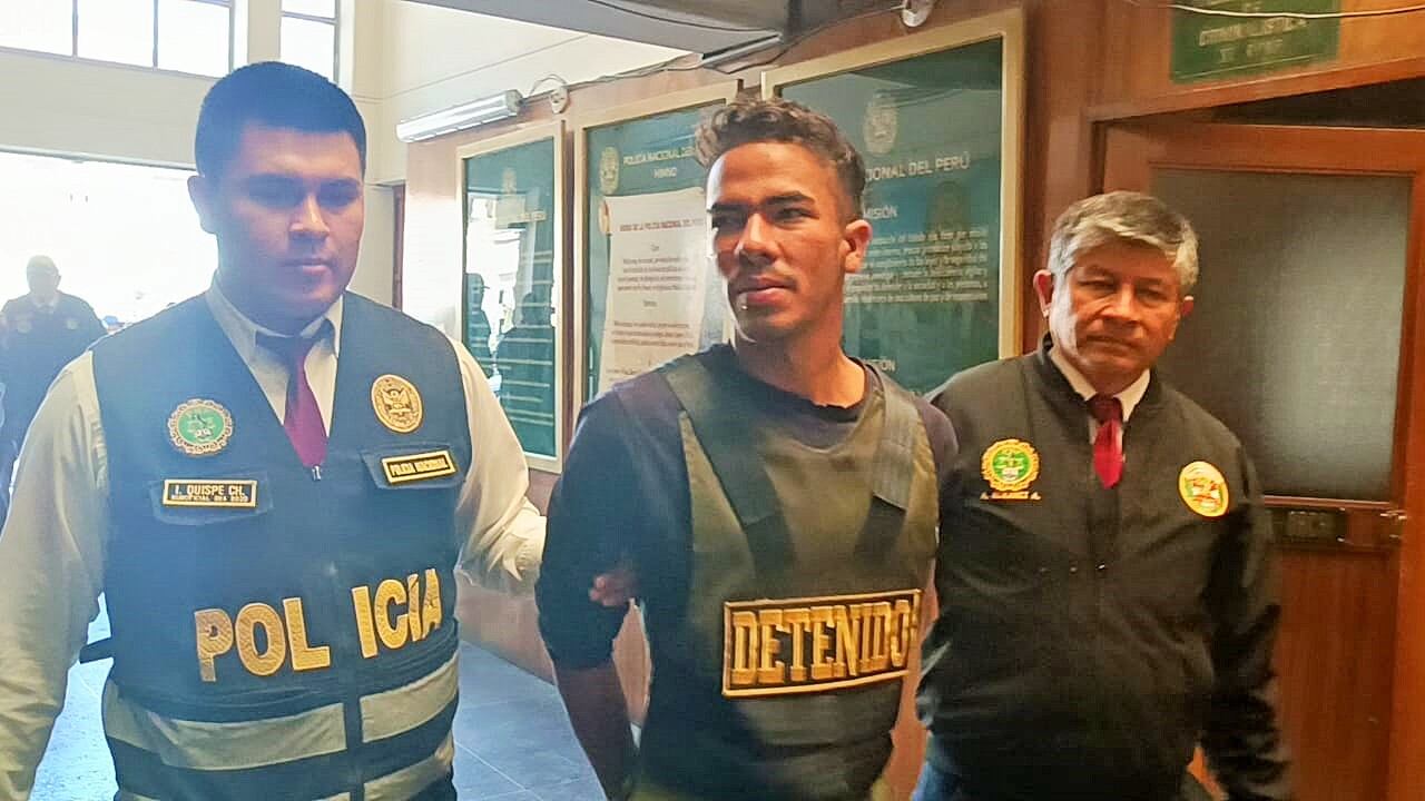 Extranjero fue enviado al penal de Socabaya. Foto: GEC.