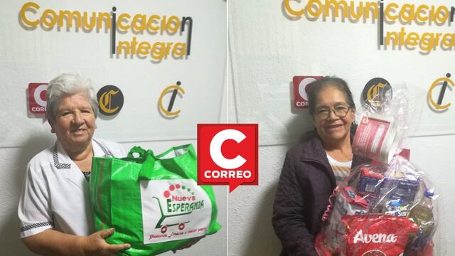 Ganadores se llevaron sus canastas por Día de la Madre gracias a Correo Arequipa y mercados
