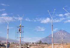 CORPAC: Reposición de las luces de aproximación del Aeropuerto de Arequipa entró en su fase final