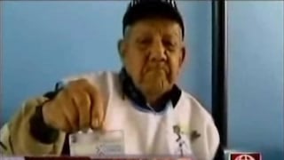 Anciano de 98 años es el voluntario más longevo de EsSalud