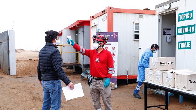 Chincha: Verifican protocolo sanitario en minera 