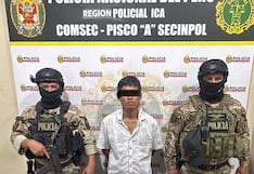 Capturan a Maquensi, presunto integrante de la banda criminal “Los sanguinarios de Pisco”
