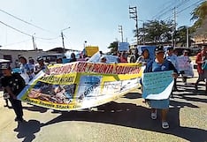 Lambayeque: pobladores de San José protestan por falta de agua potable