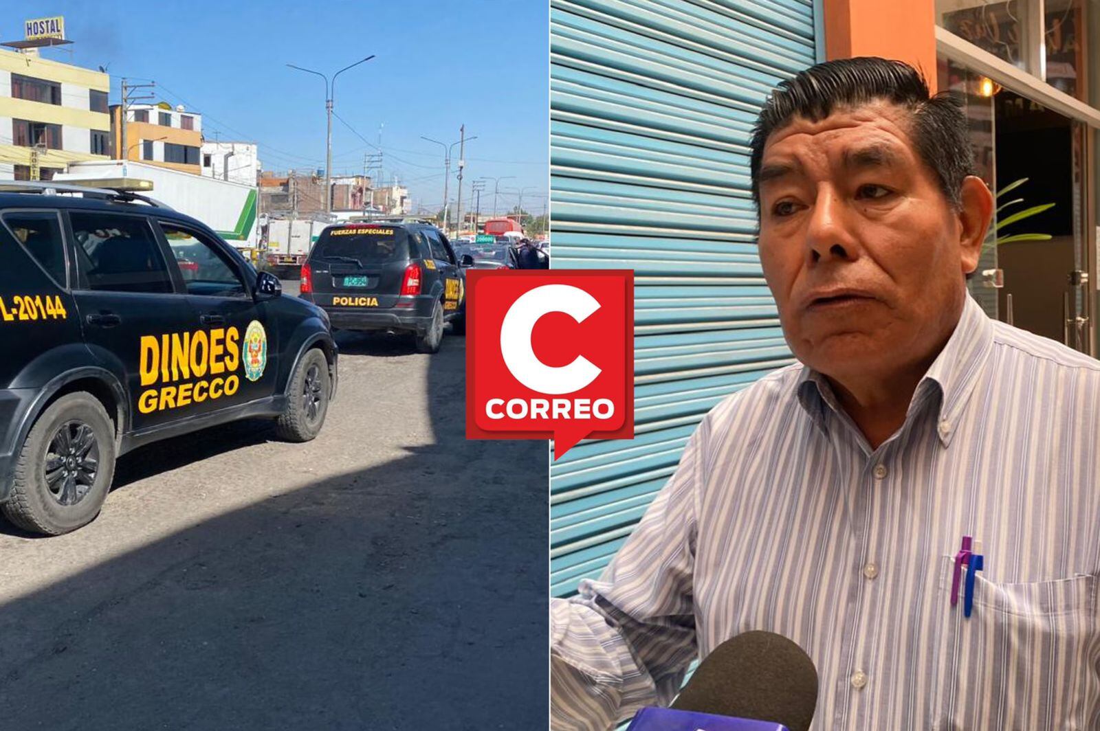 Comerciantes asustados por constantes balaceras. (Foto: GEC)
